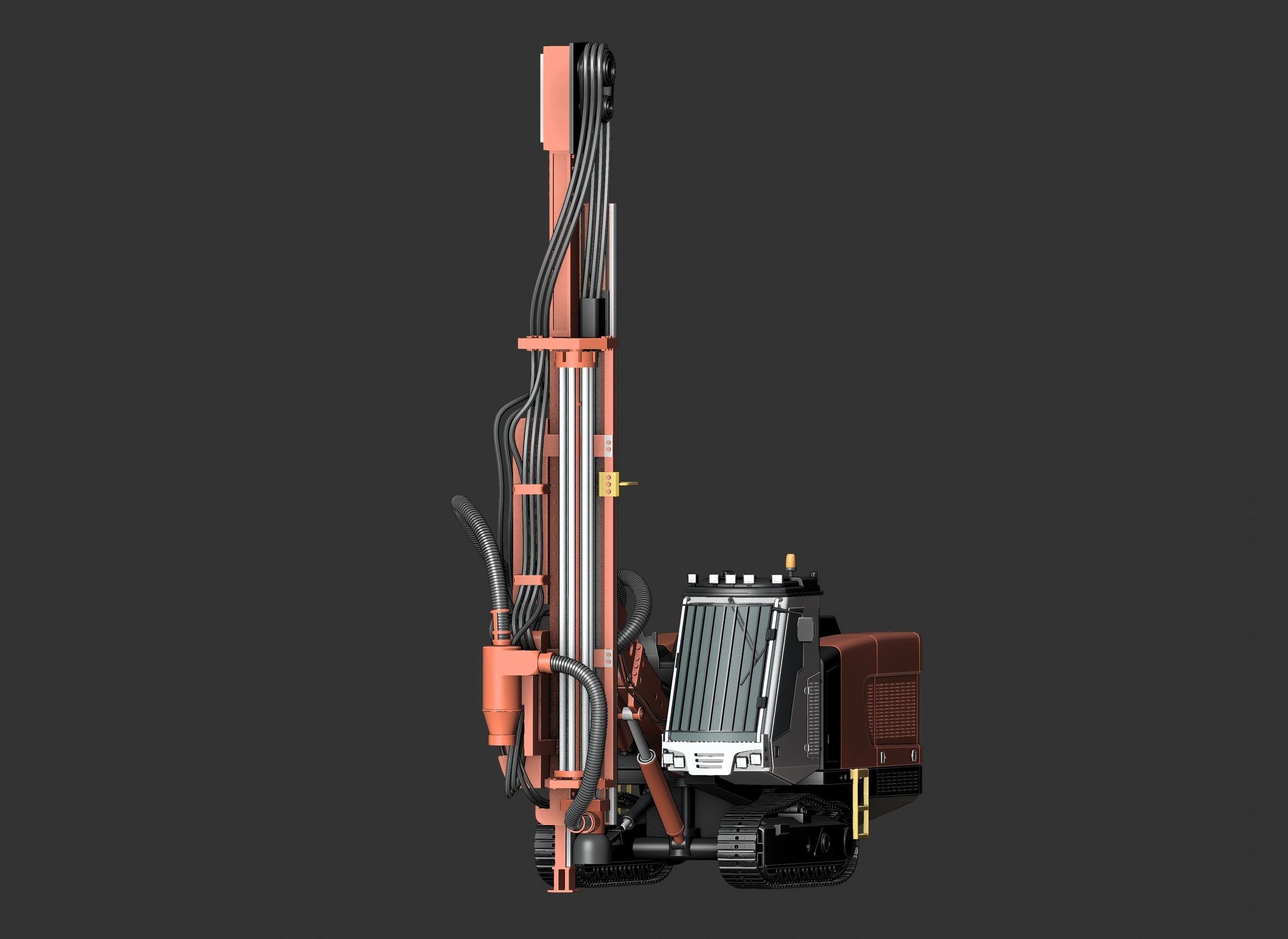 Sandvik Pantera DP1500i CGI version 3D model_16