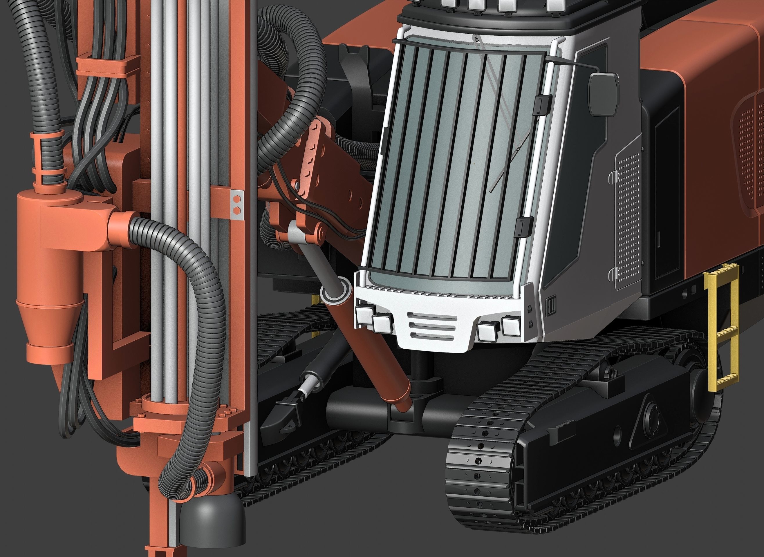 Sandvik Pantera DP1500i CGI version 3D model_6