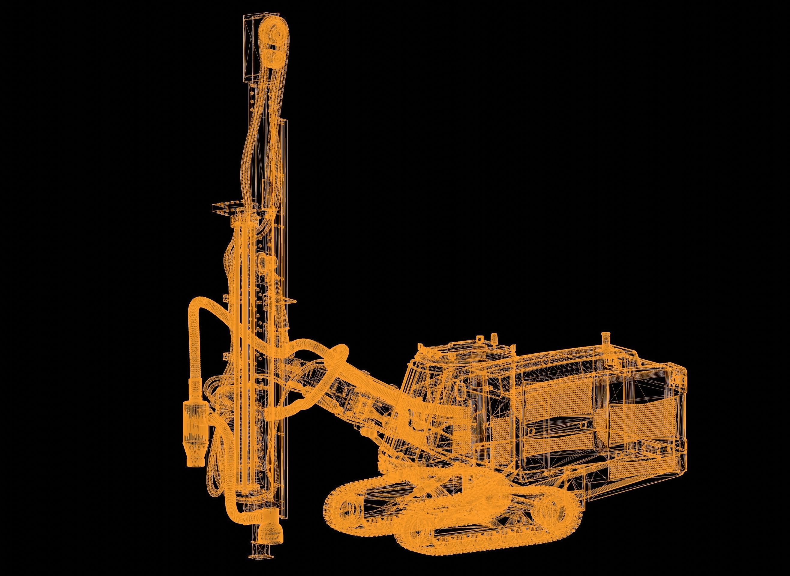 Sandvik Pantera DP1500i CGI version 3D model_19