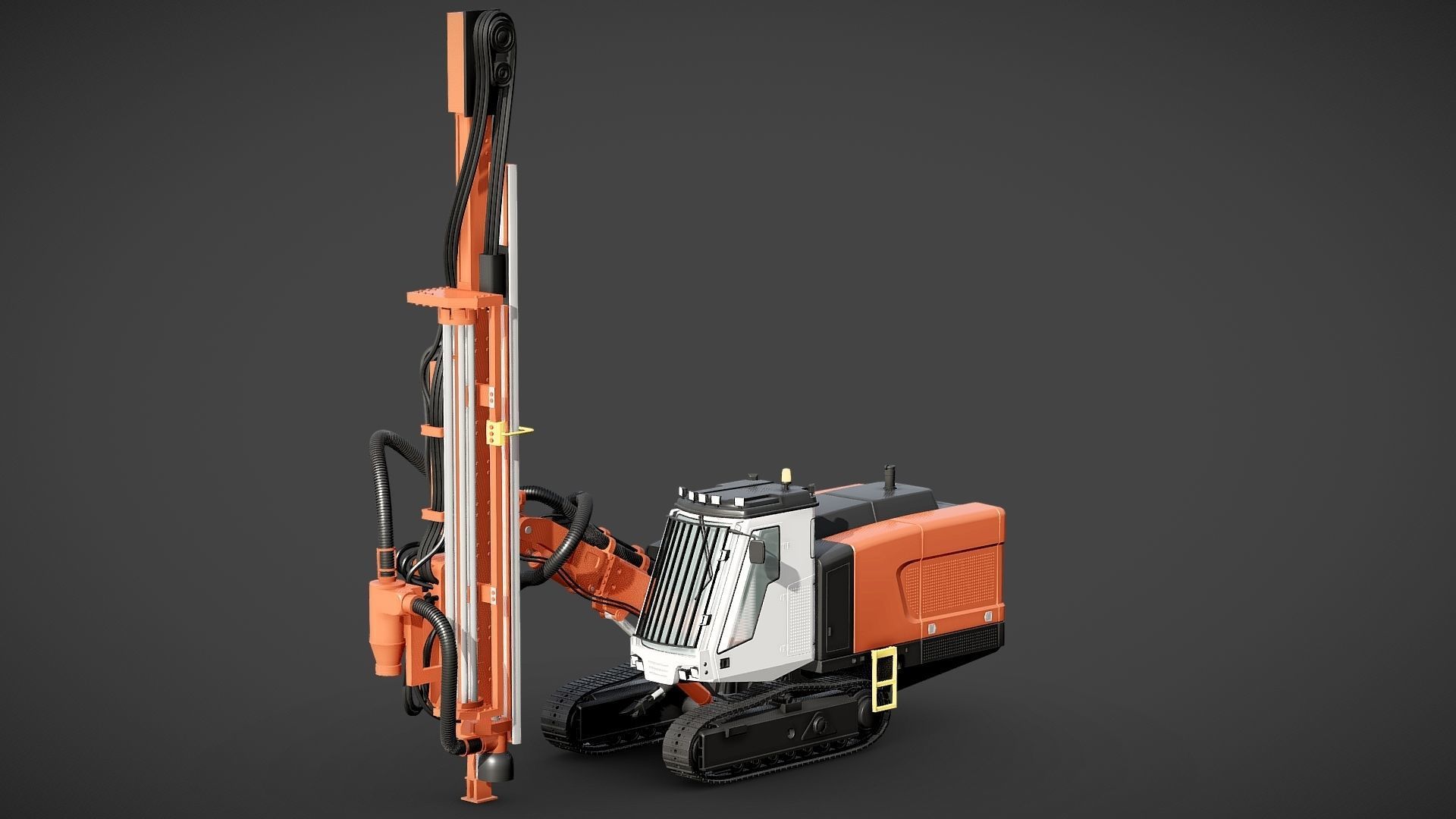 Sandvik Pantera DP1500i CGI version 3D model_1
