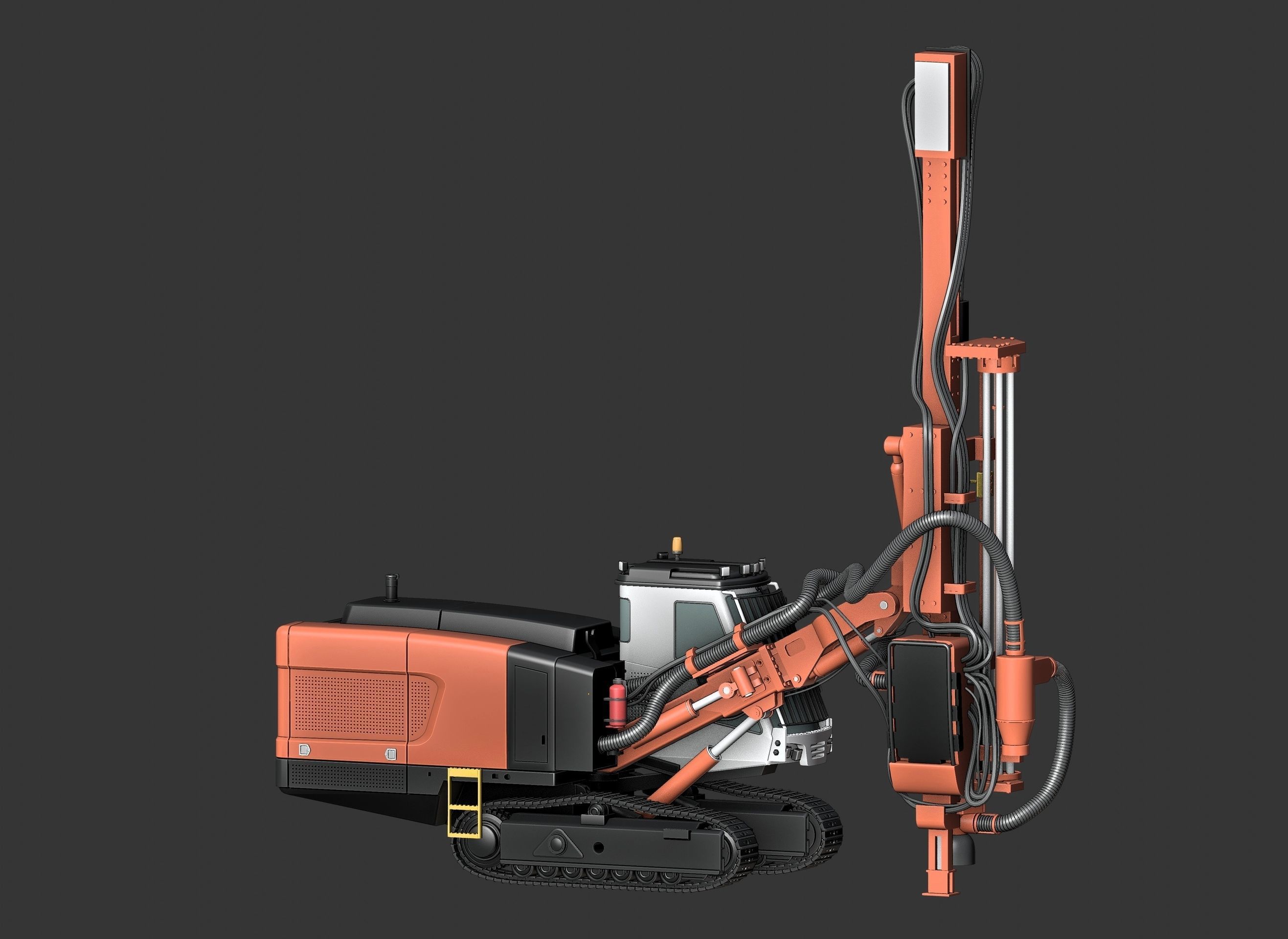 Sandvik Pantera DP1500i CGI version 3D model_13