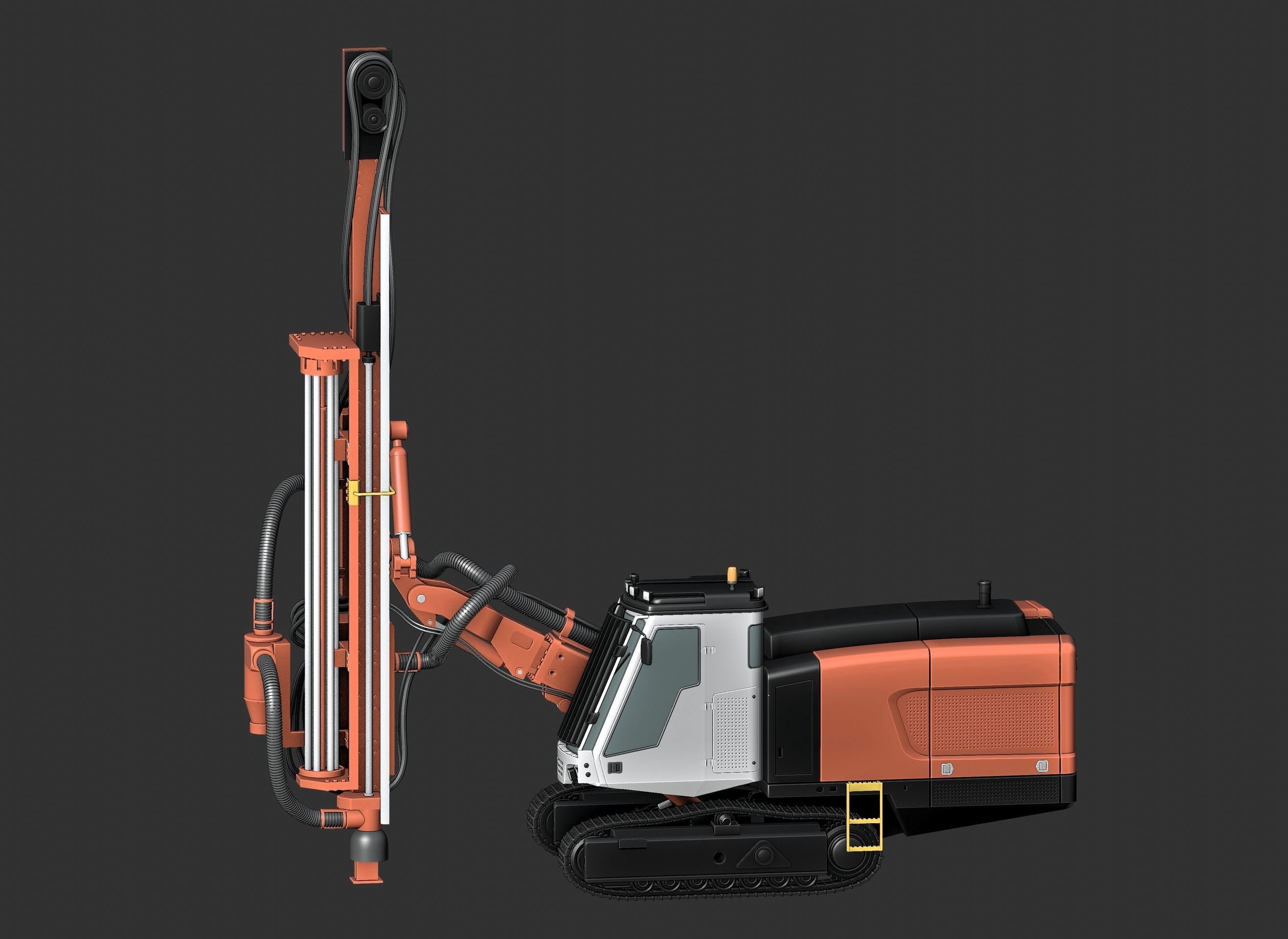Sandvik Pantera DP1500i CGI version 3D model_9