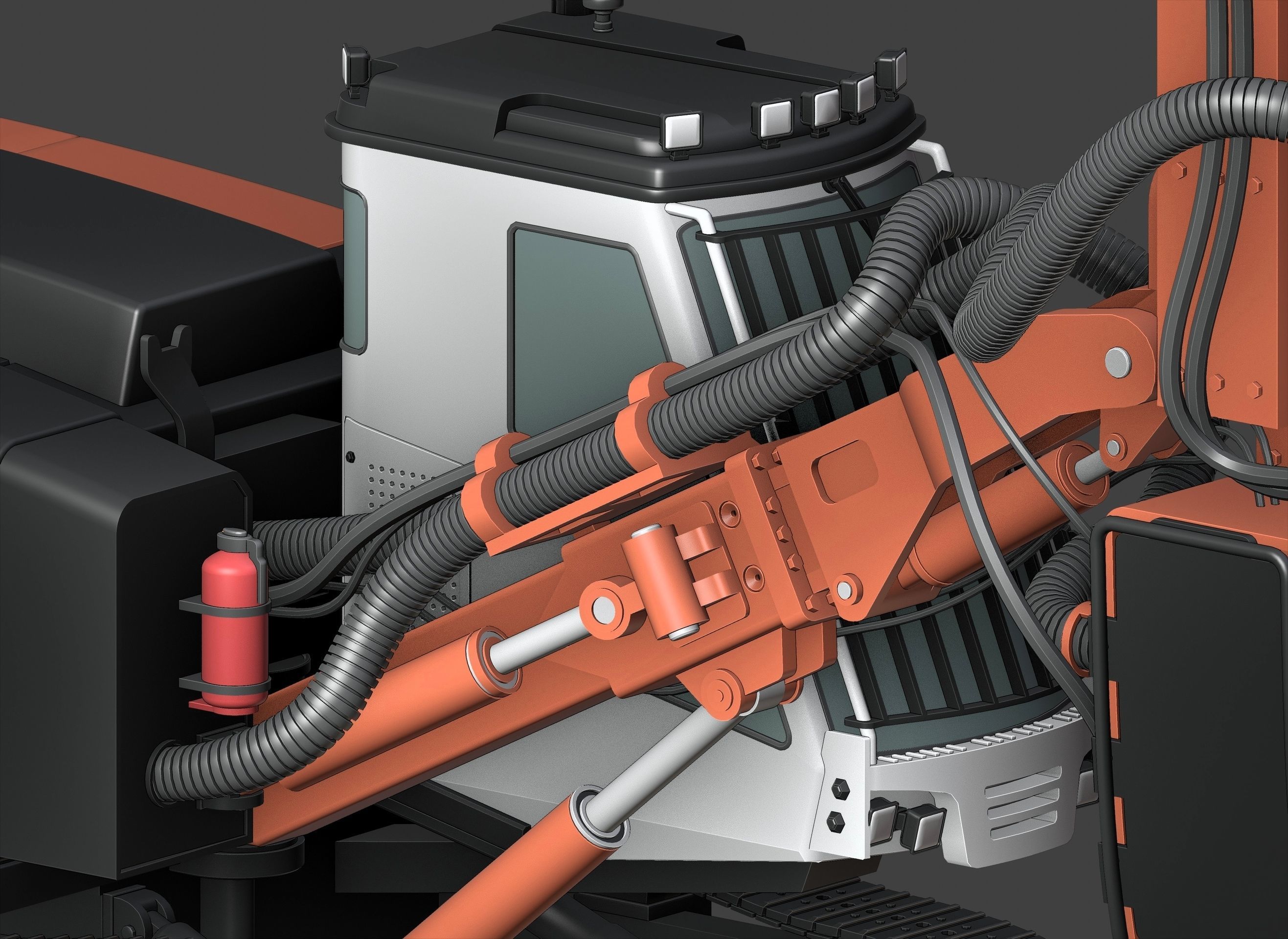 Sandvik Pantera DP1500i CGI version 3D model_10