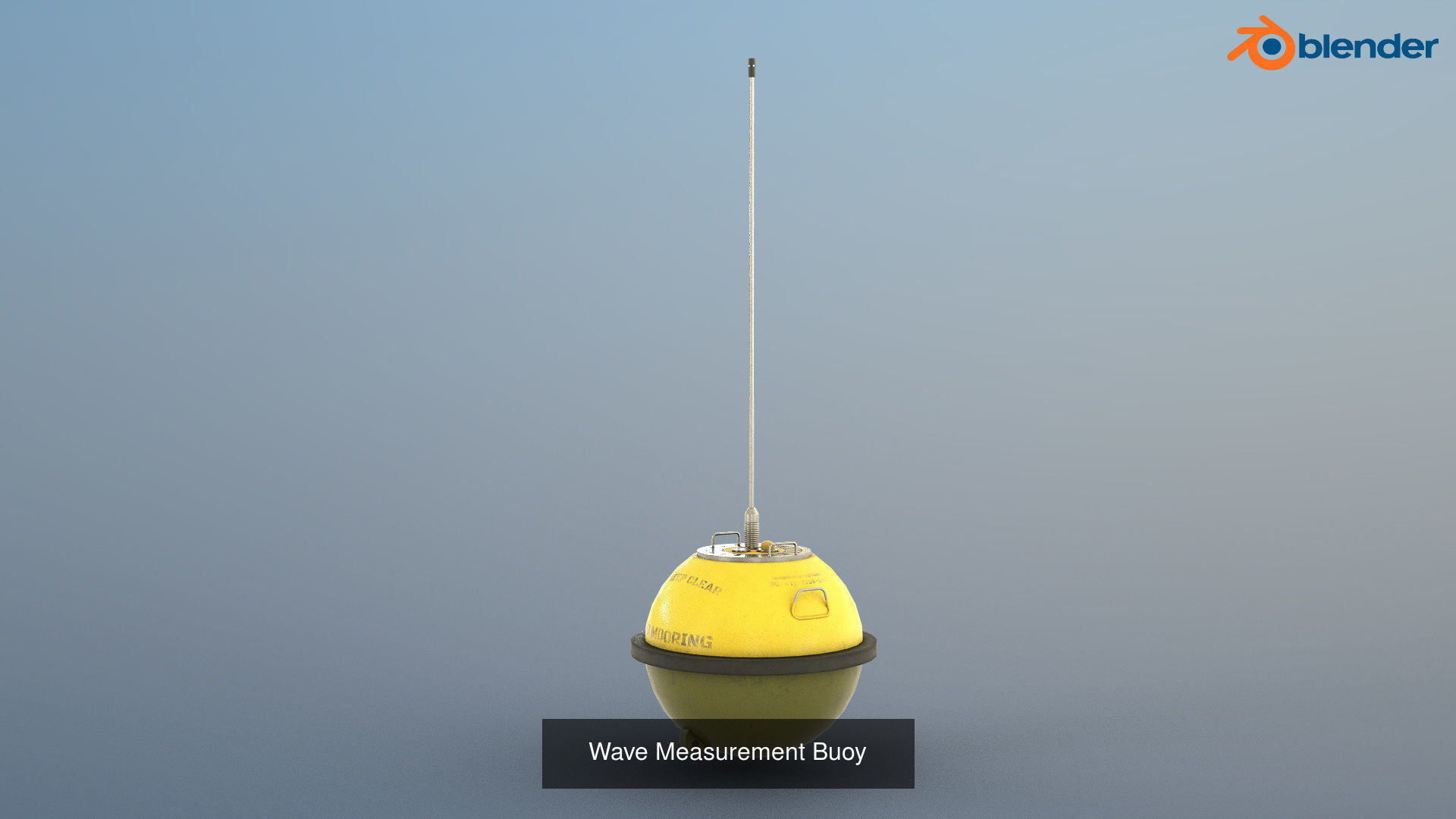 6 High-quality PBR Ocean Buoys  3D Model Collection_9
