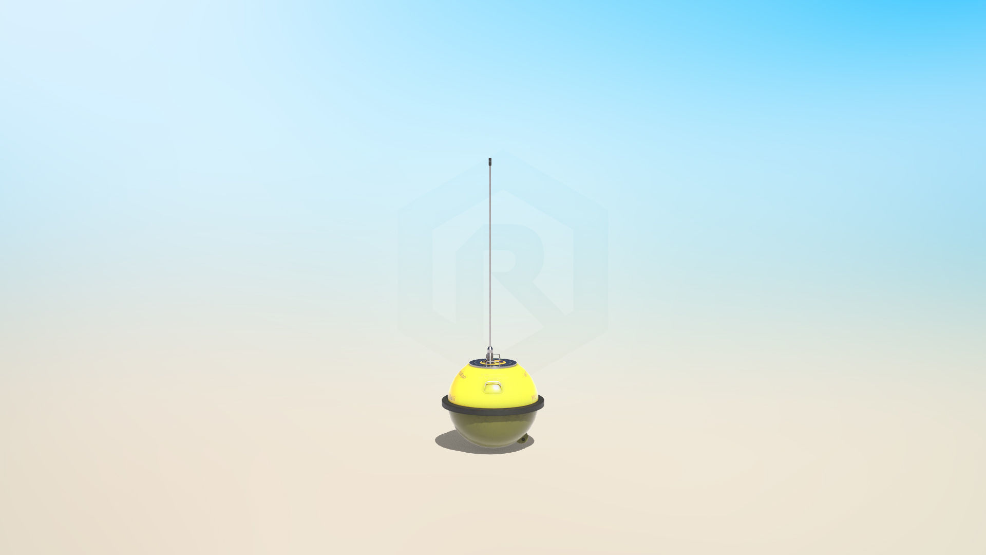 6 High-quality PBR Ocean Buoys  3D Model Collection_3