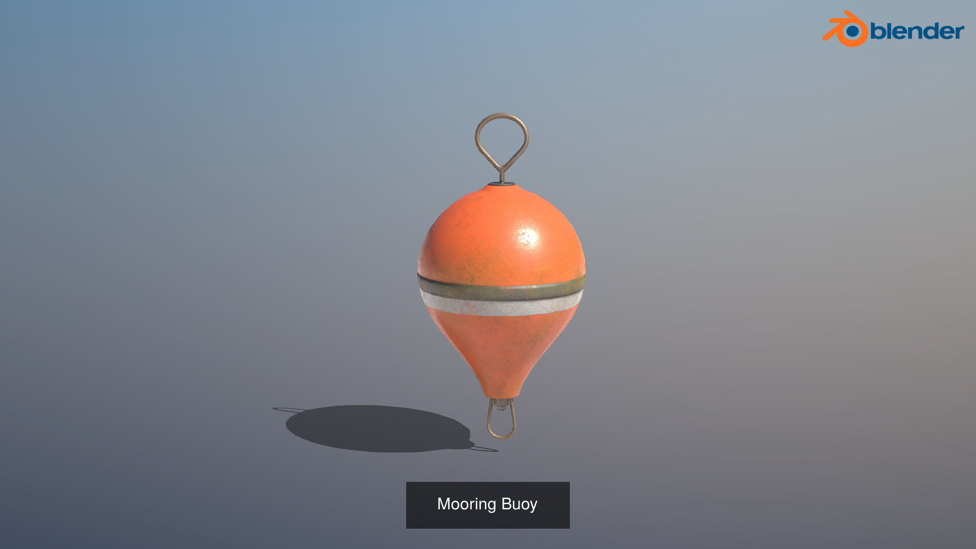 6 High-quality PBR Ocean Buoys  3D Model Collection_10