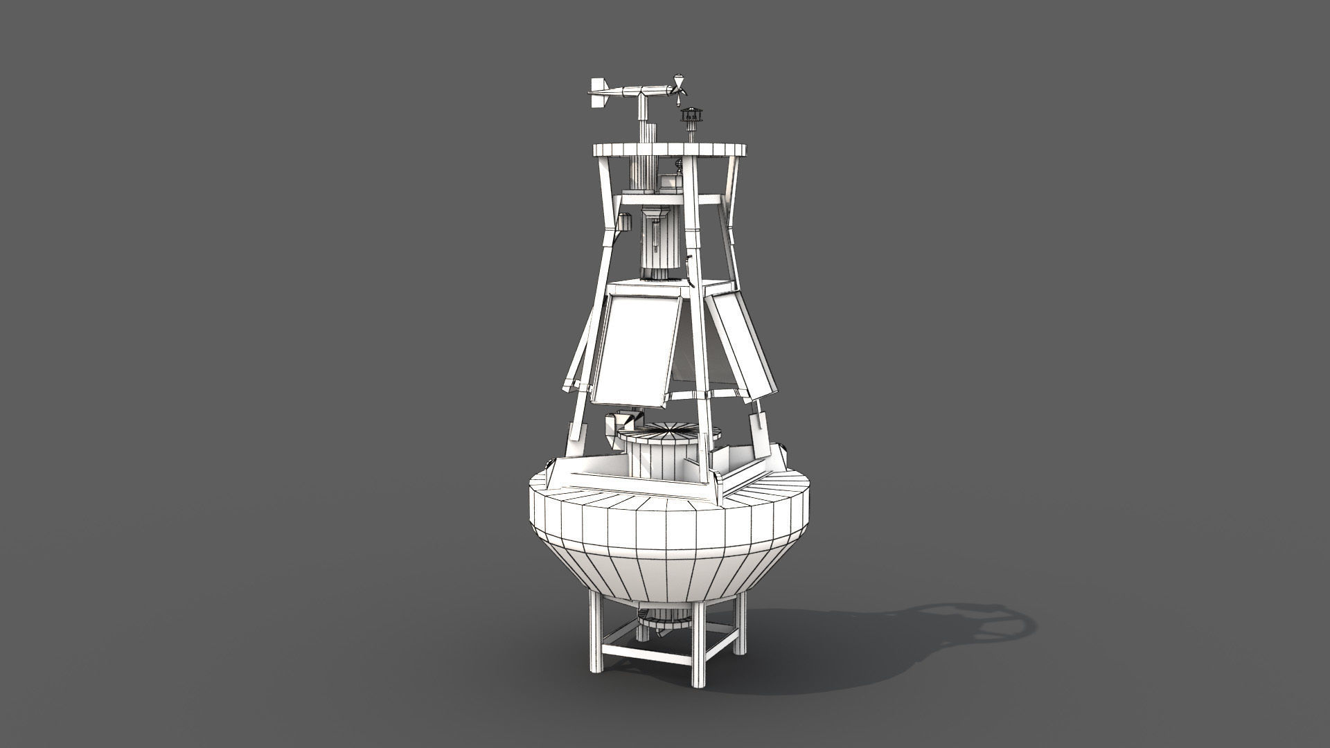 6 High-quality PBR Ocean Buoys  3D Model Collection_25