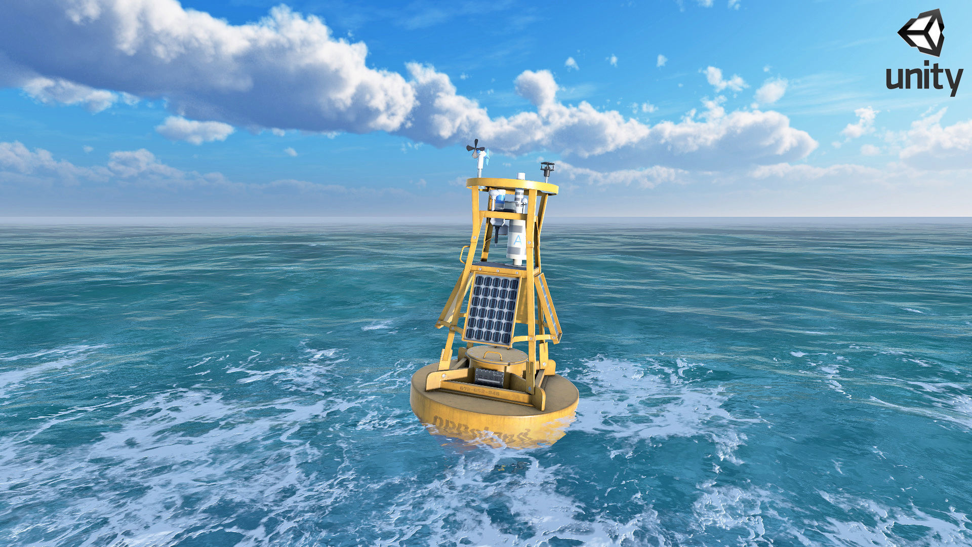 6 High-quality PBR Ocean Buoys  3D Model Collection_15