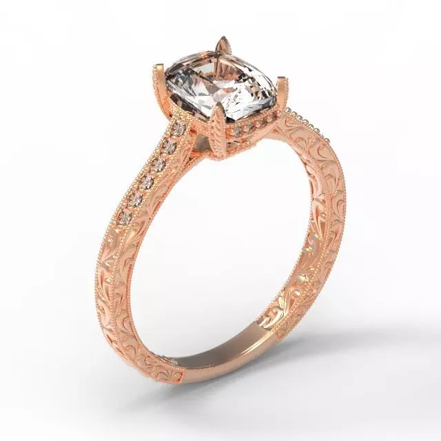 3DM Format Wonderful men ring jewelry files for sale 3D print model