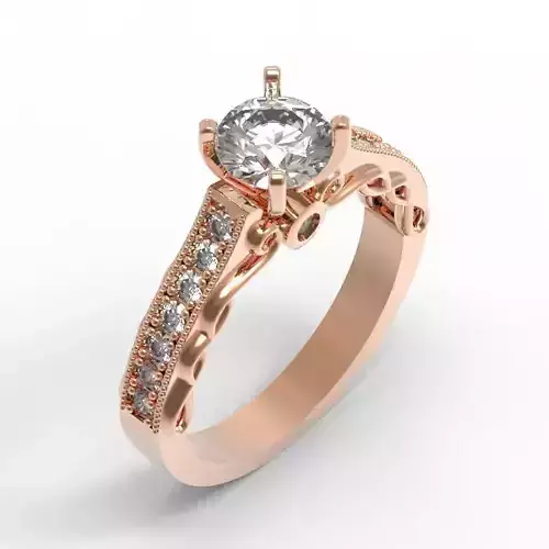 3DM Format Vintage style ring jewellery design course