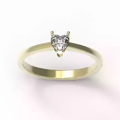 3DM heart ring metal file for jewelry making