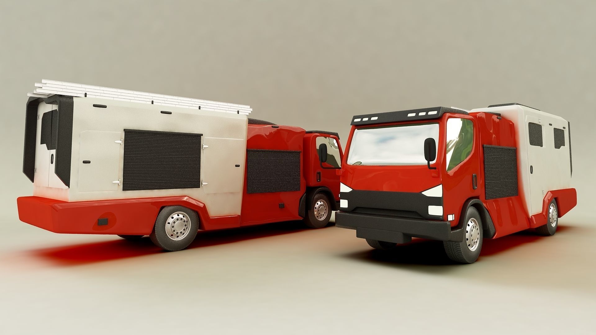 Special SCDF officers can tackle fires and medical emergencies 3D model_1