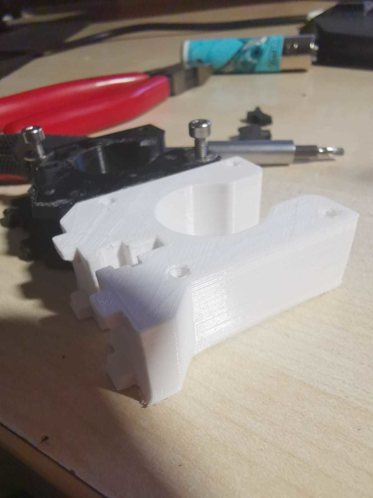 P3Steel Motor Attachement Motor Holder 3D print model_2