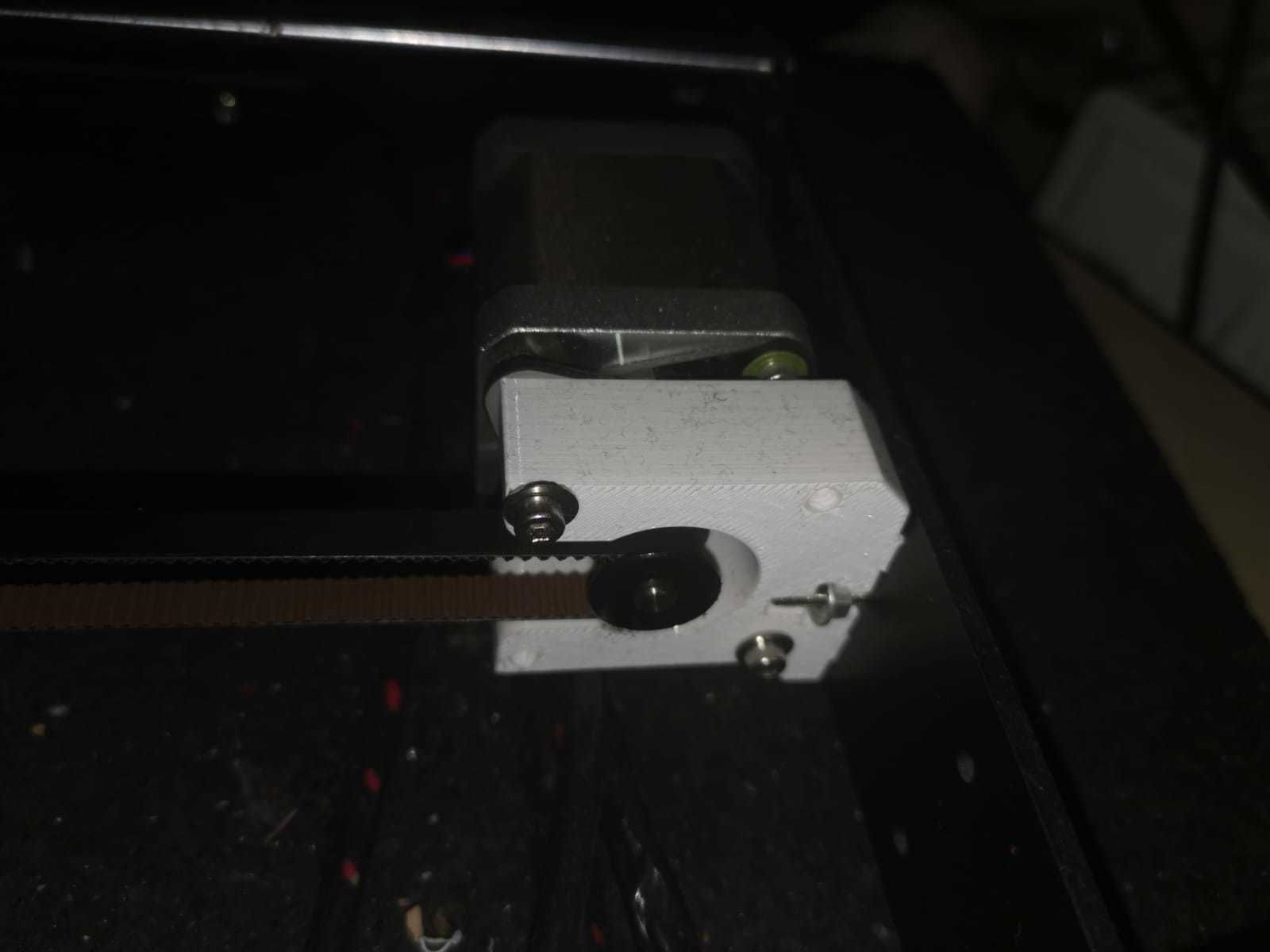 P3Steel Motor Attachement Motor Holder 3D print model_1