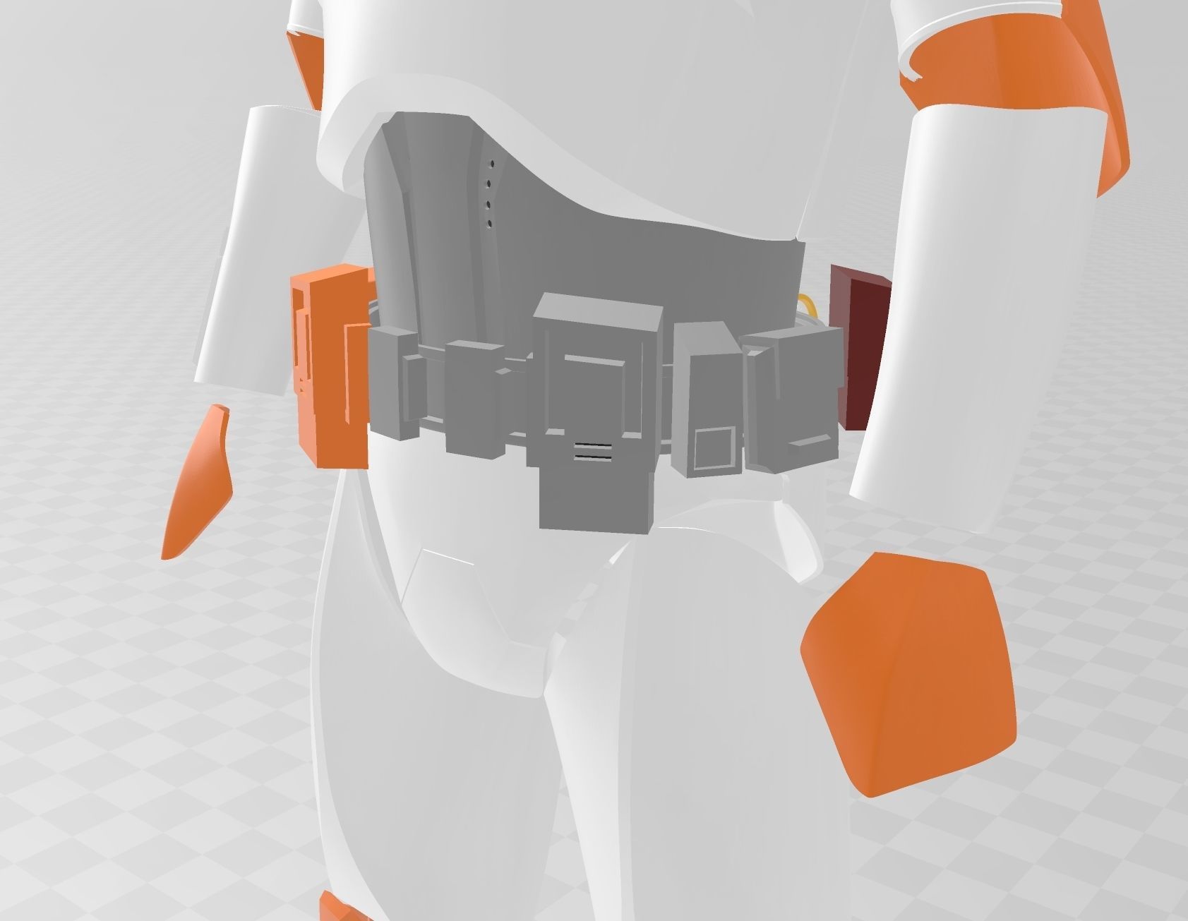 Star Wars Clone Wars Commander Cody Full Aromr 3D print model_16