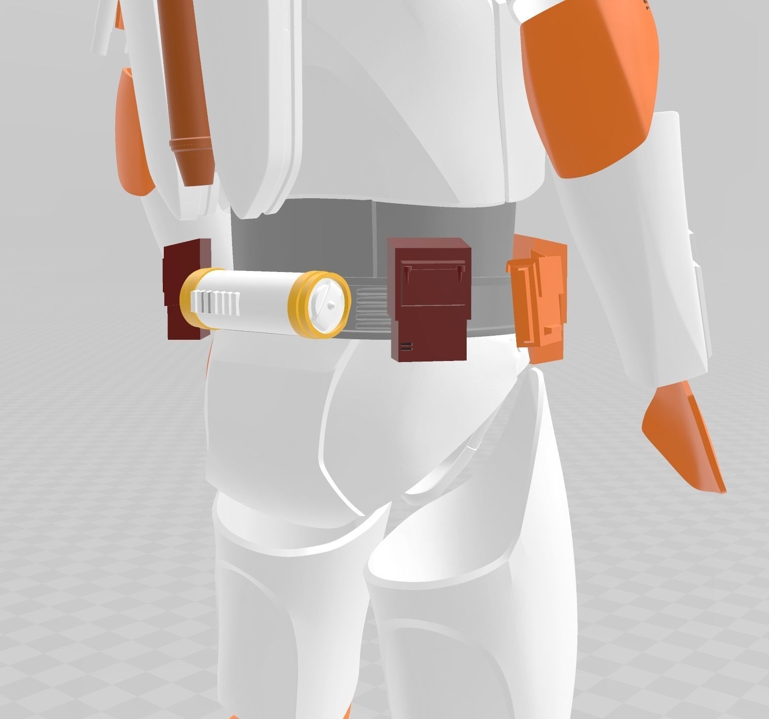 Star Wars Clone Wars Commander Cody Full Aromr 3D print model_20