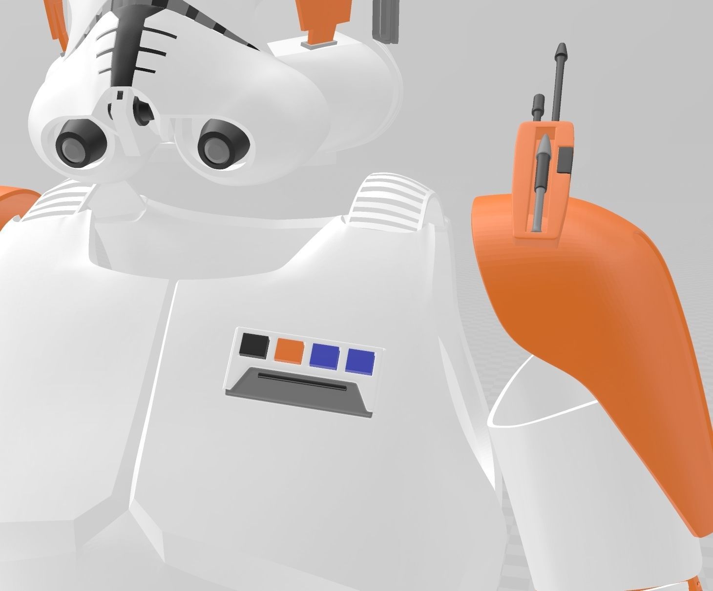 Star Wars Clone Wars Commander Cody Full Aromr 3D print model_1