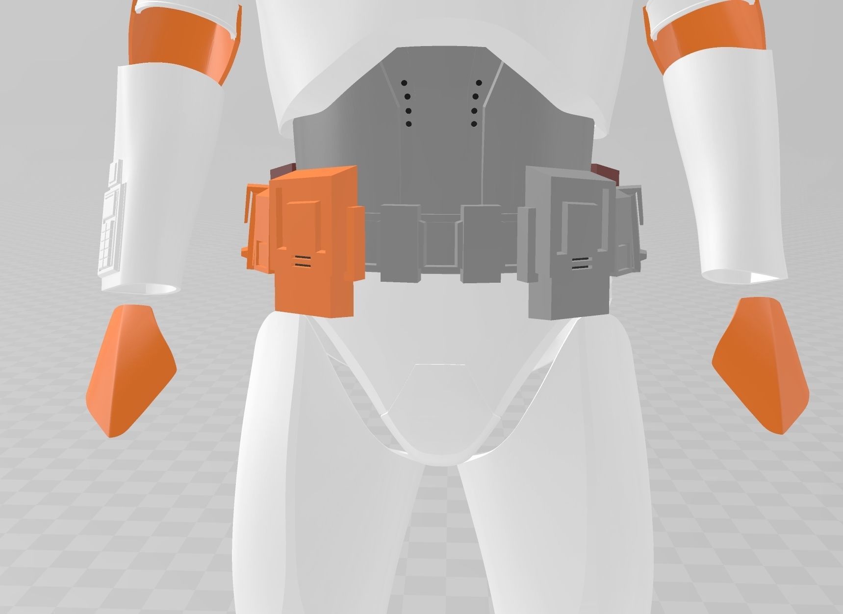 Star Wars Clone Wars Commander Cody Full Aromr 3D print model_15