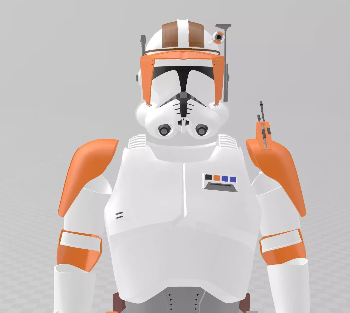 Star Wars Clone Wars Commander Cody Full Aromr 3D print model_0