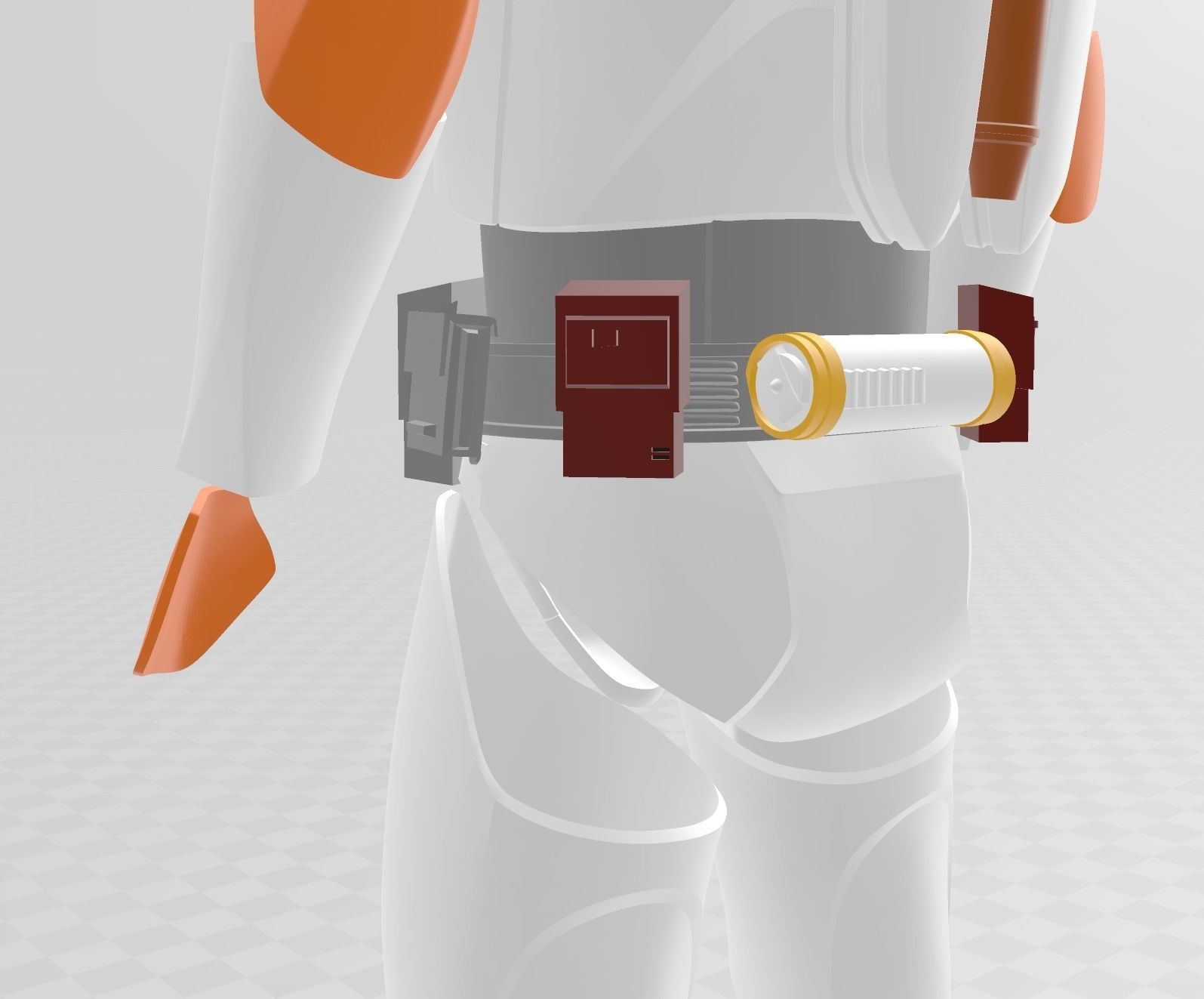 Star Wars Clone Wars Commander Cody Full Aromr 3D print model_14