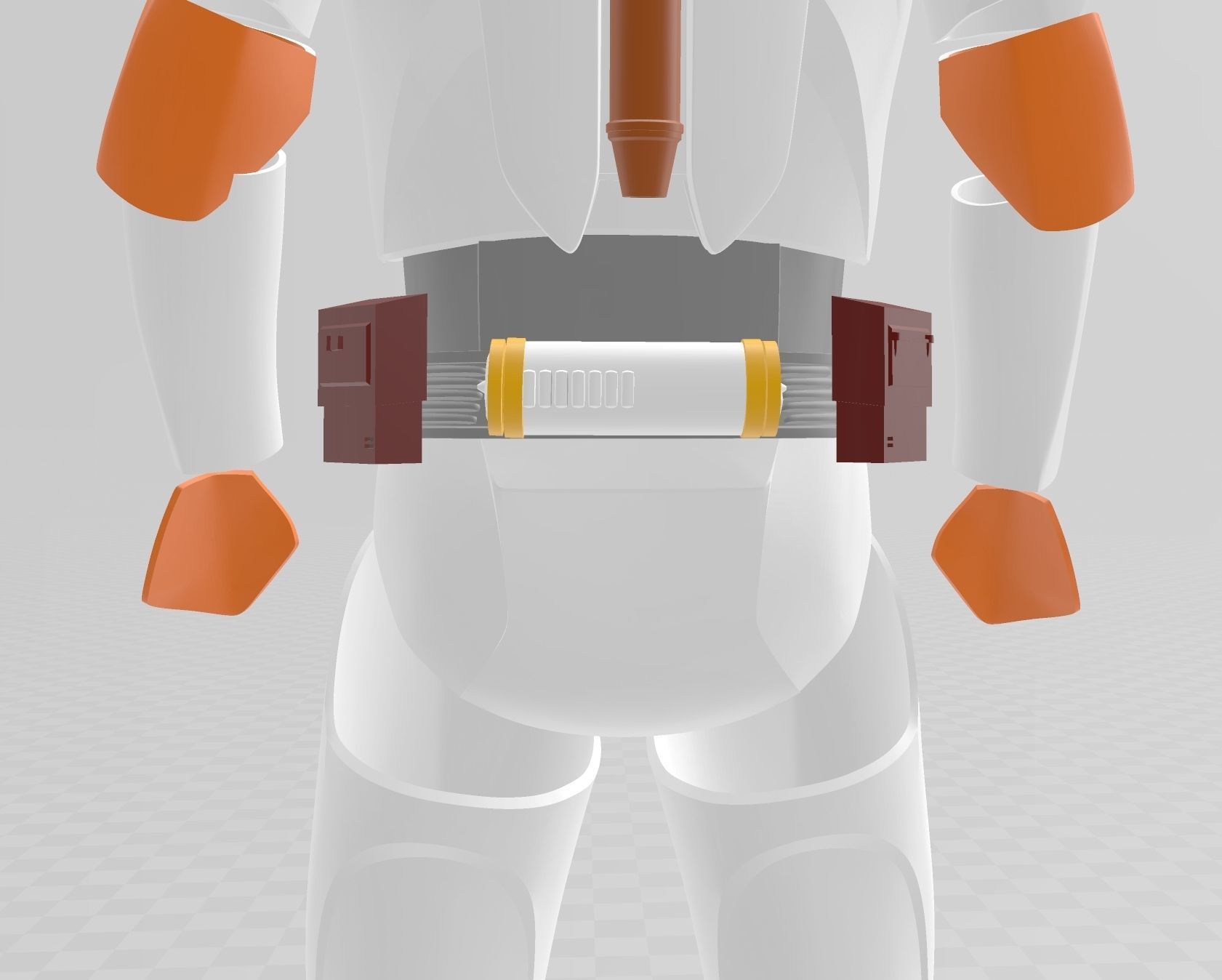 Star Wars Clone Wars Commander Cody Full Aromr 3D print model_19