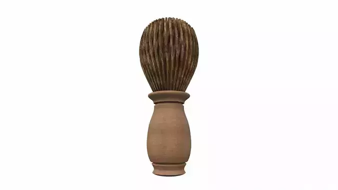 Bristle shaving brush colect2 3D model