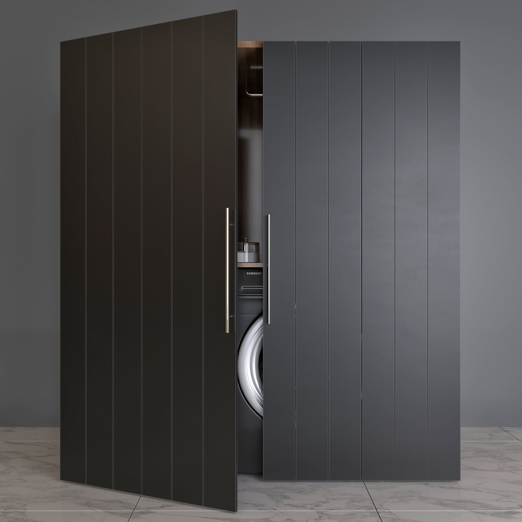 laundry set 02 3D model_4