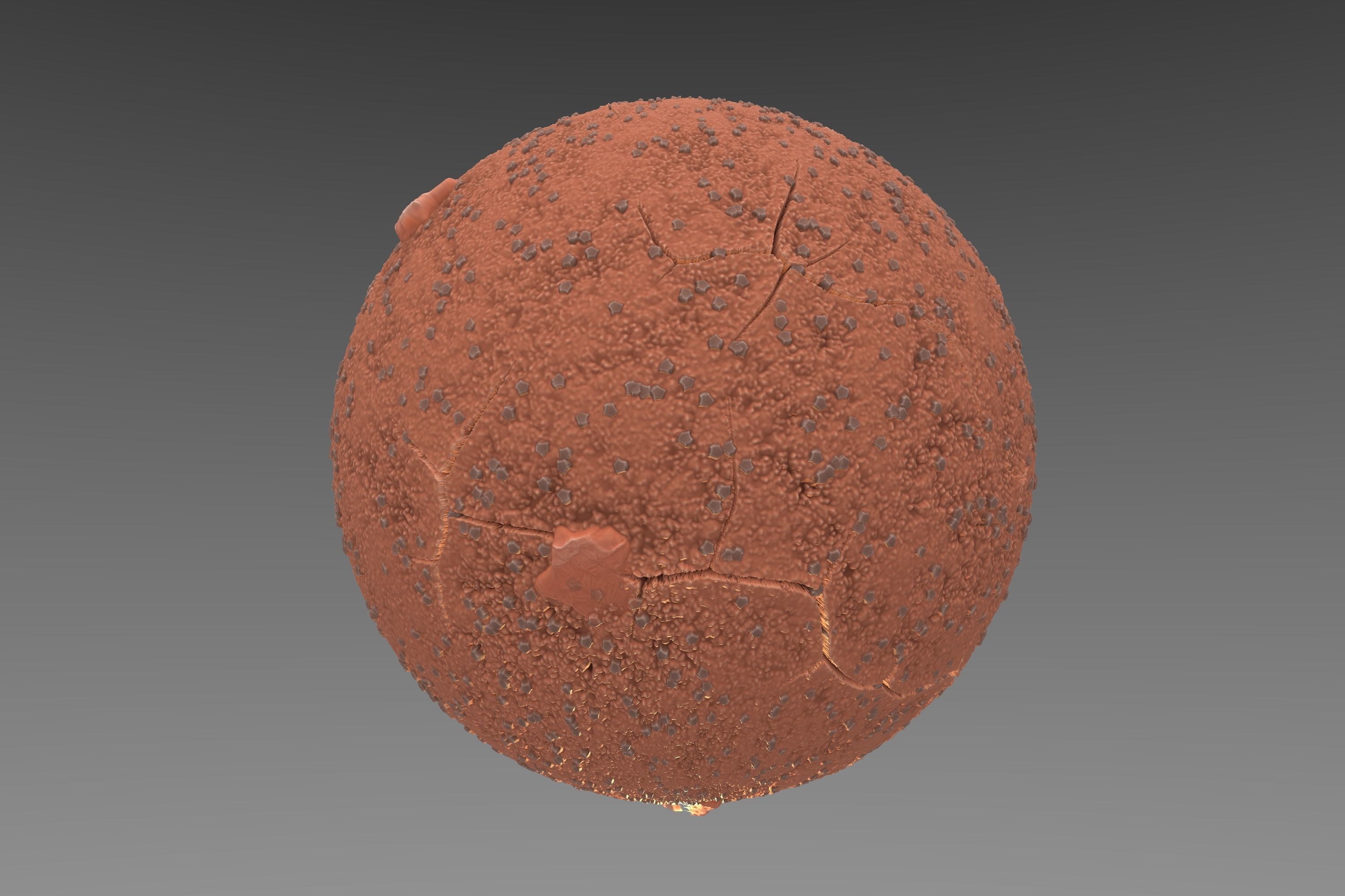 Dirt - Stylised PBR Texture - Material 3D model_2