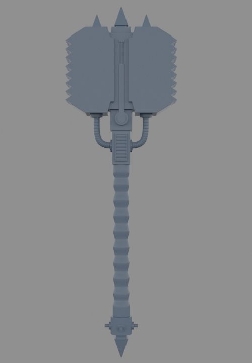 Future Scifi Weapons 3D model_2