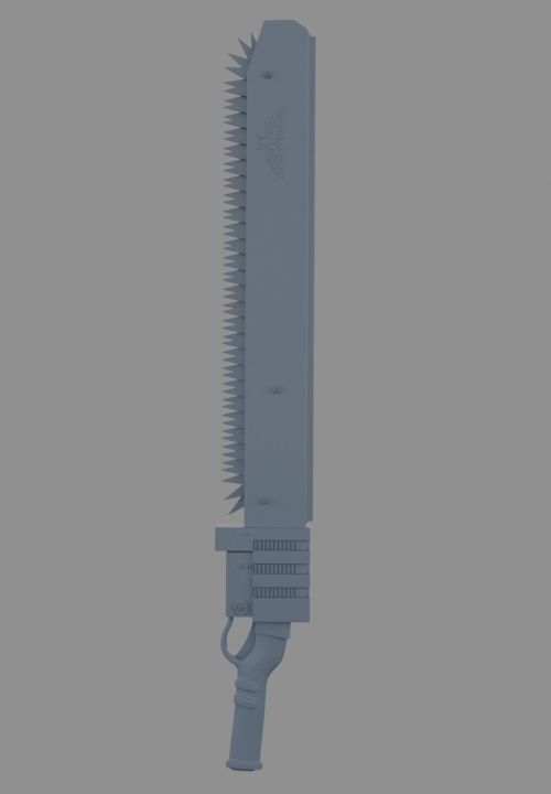 Future Scifi Weapons 3D model_4