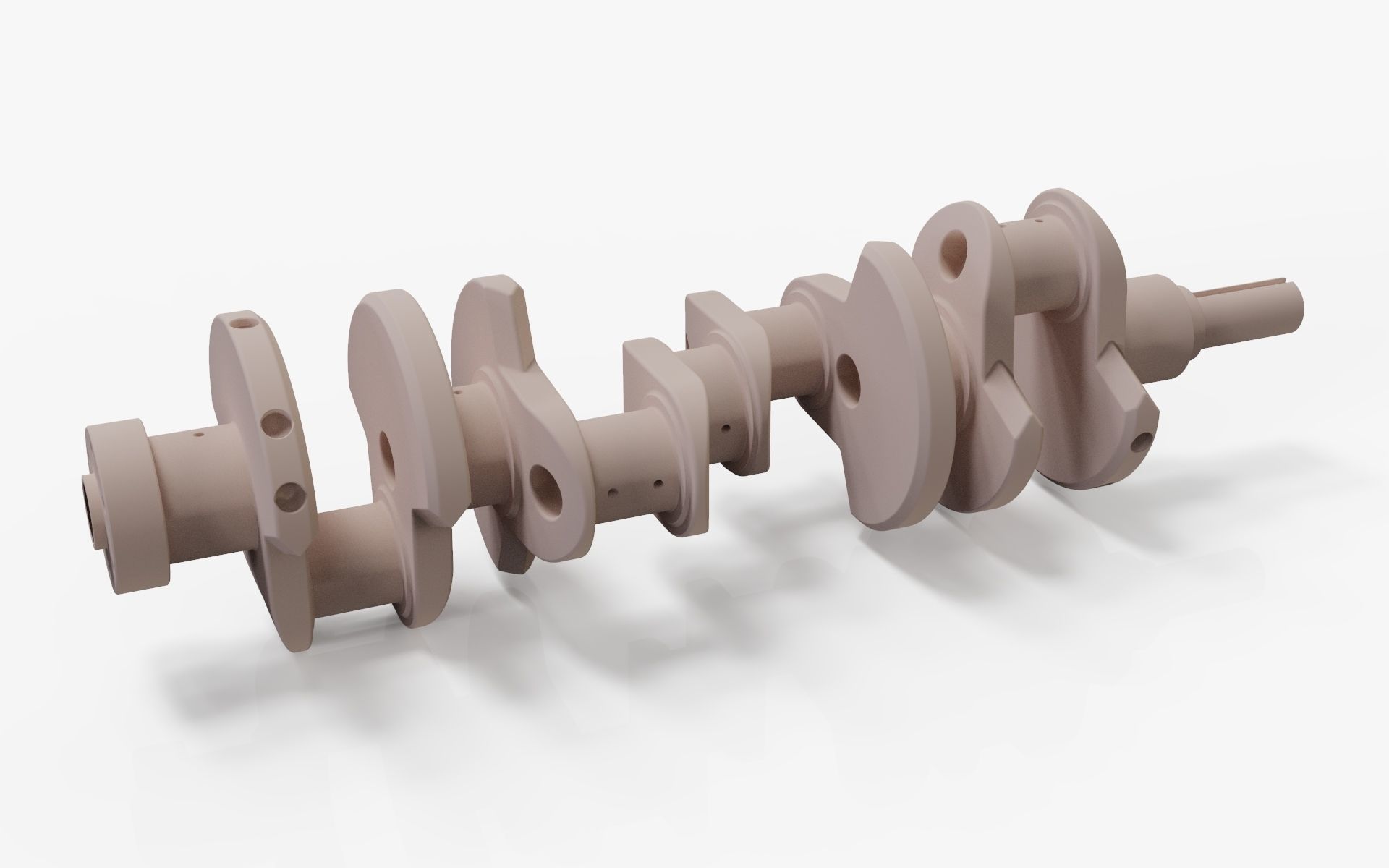 Crankshaft 3D model_38