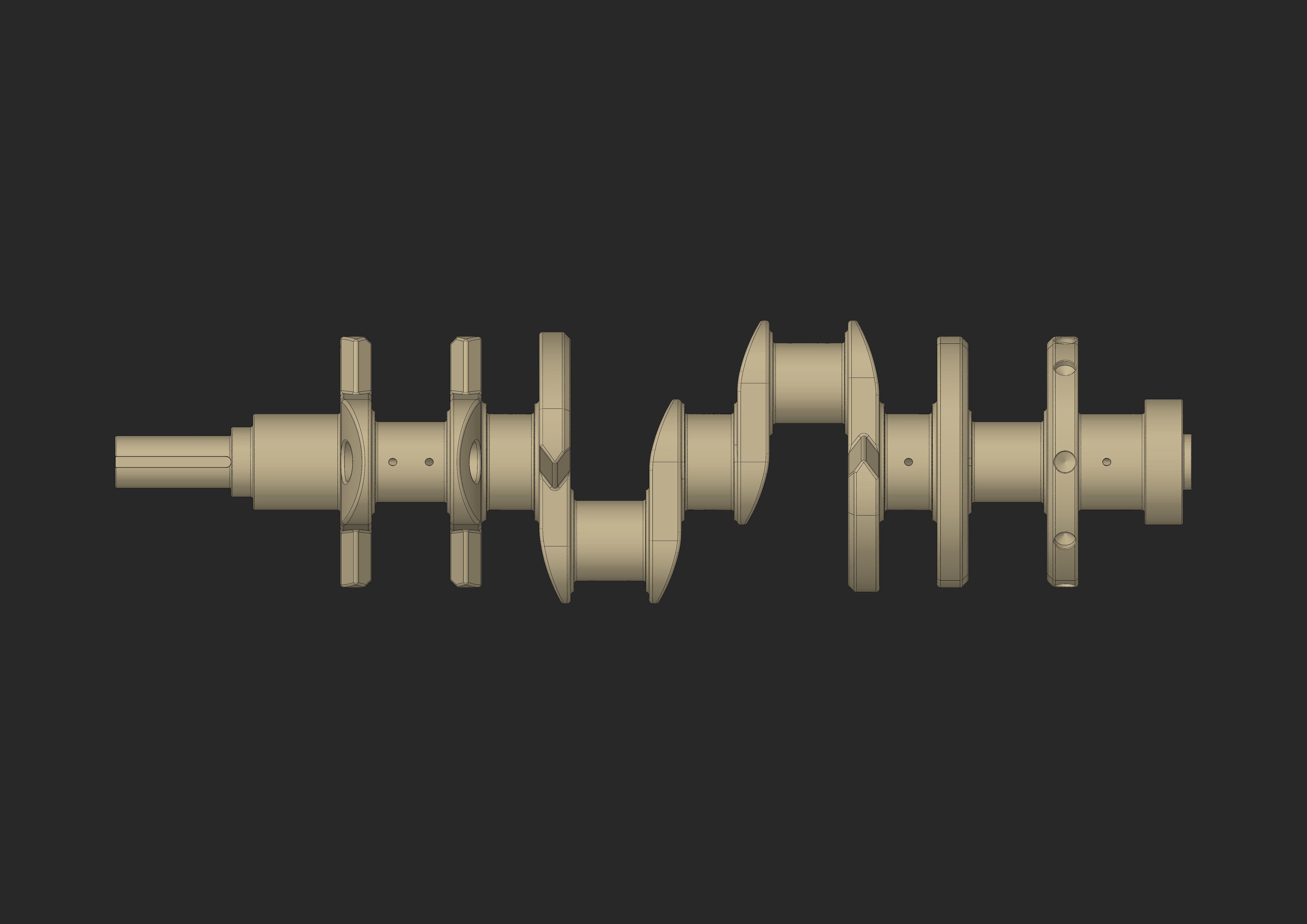 Crankshaft 3D model_26