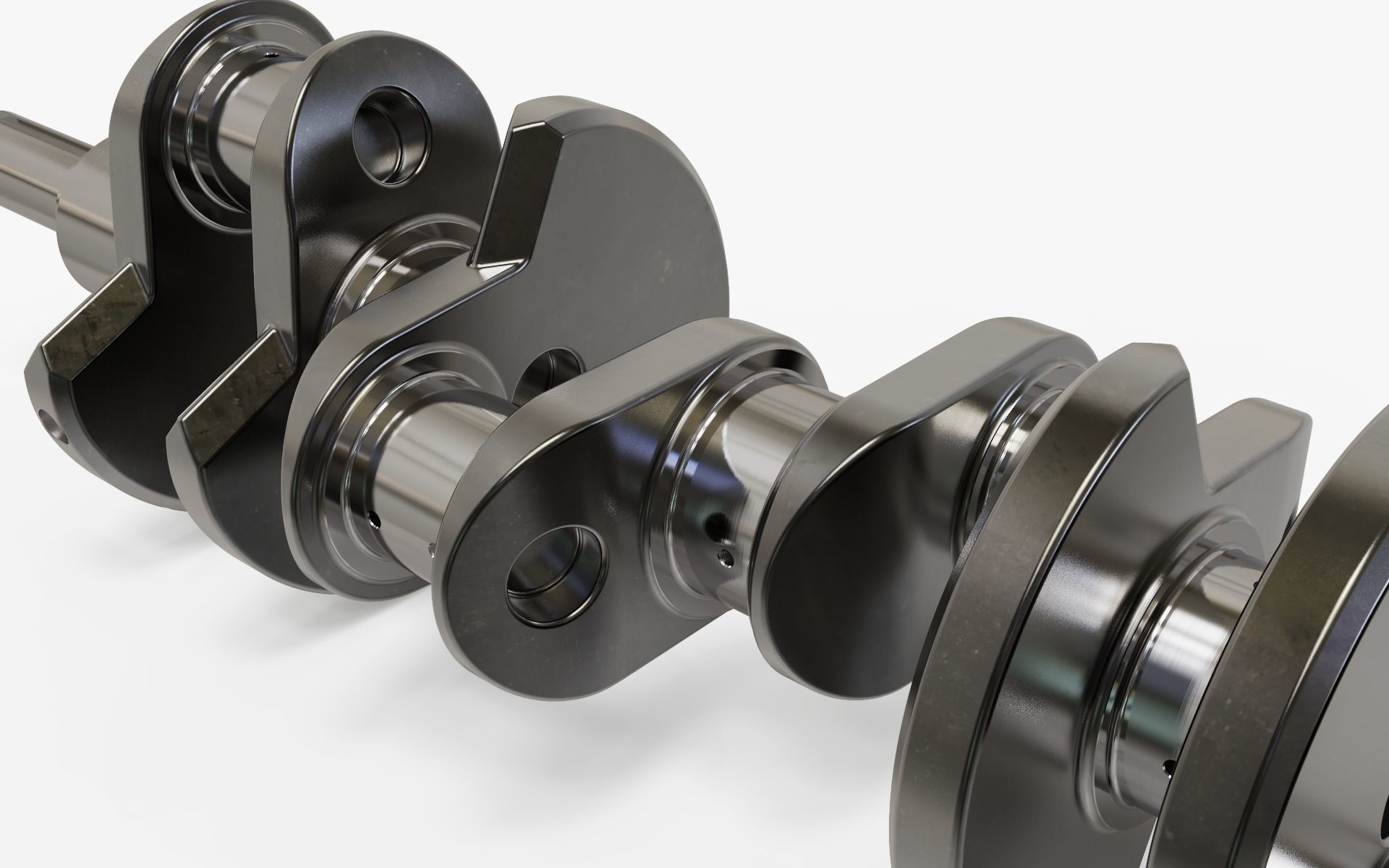 Crankshaft 3D model_6