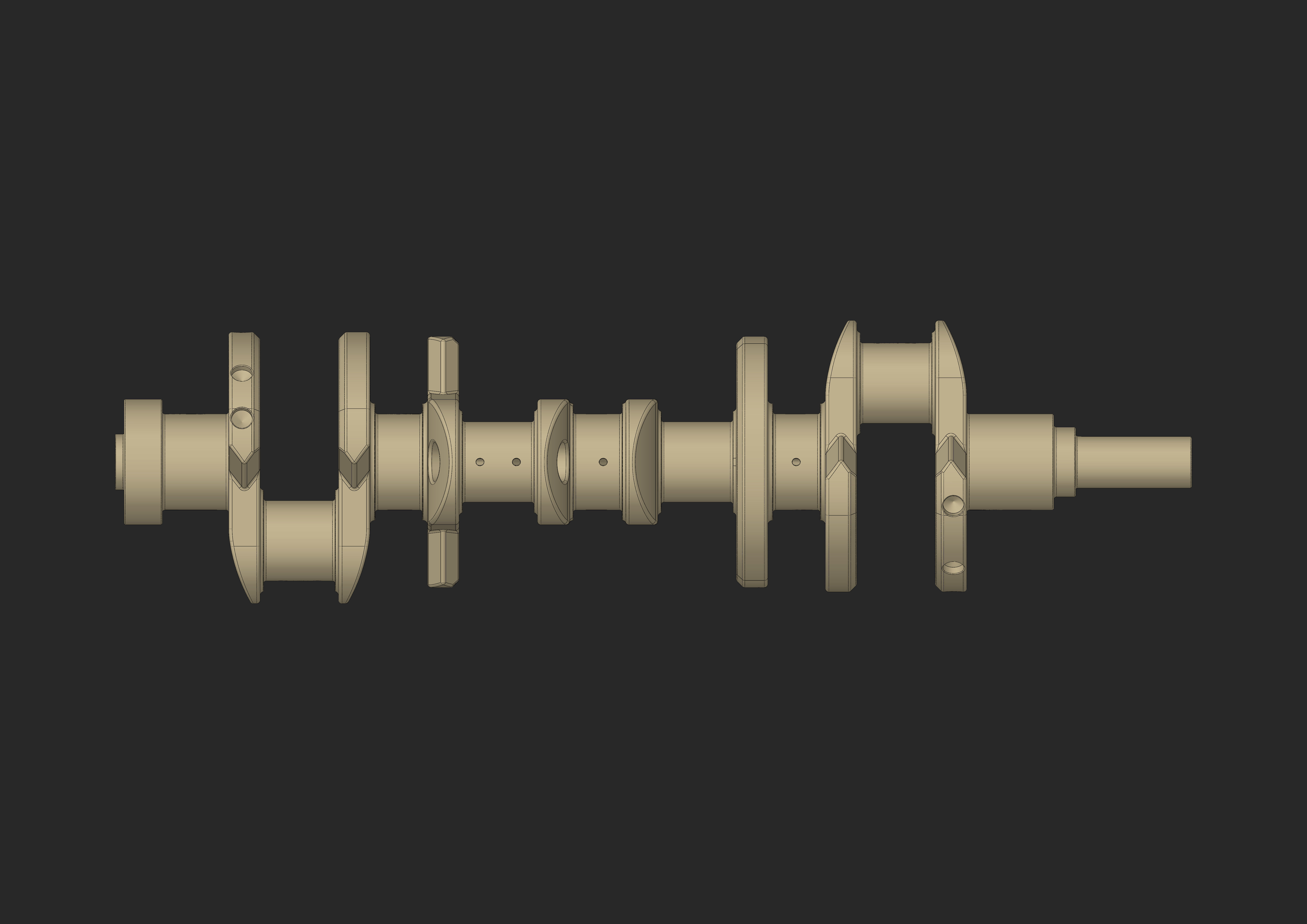 Crankshaft 3D model_25