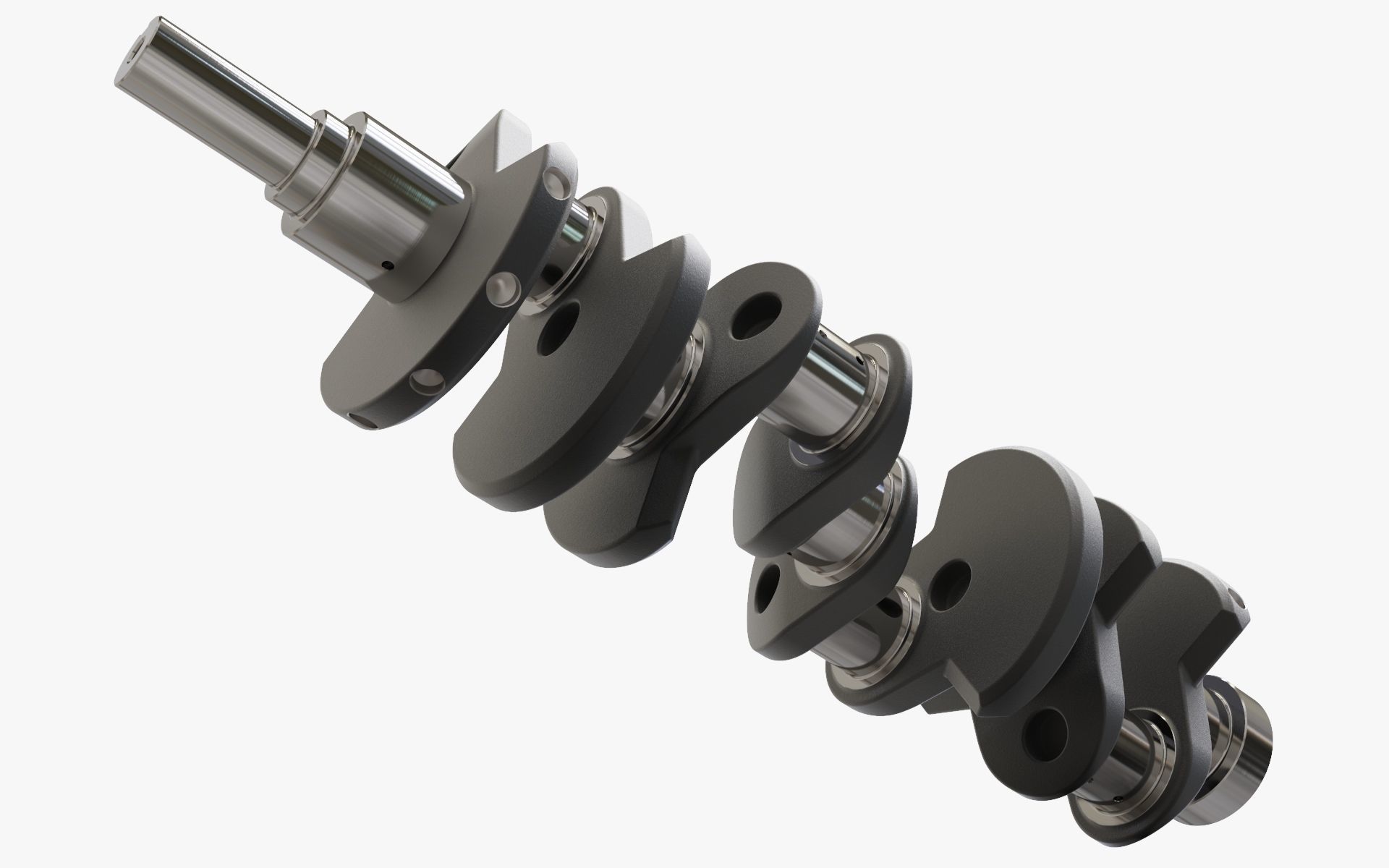 Crankshaft 3D model_36