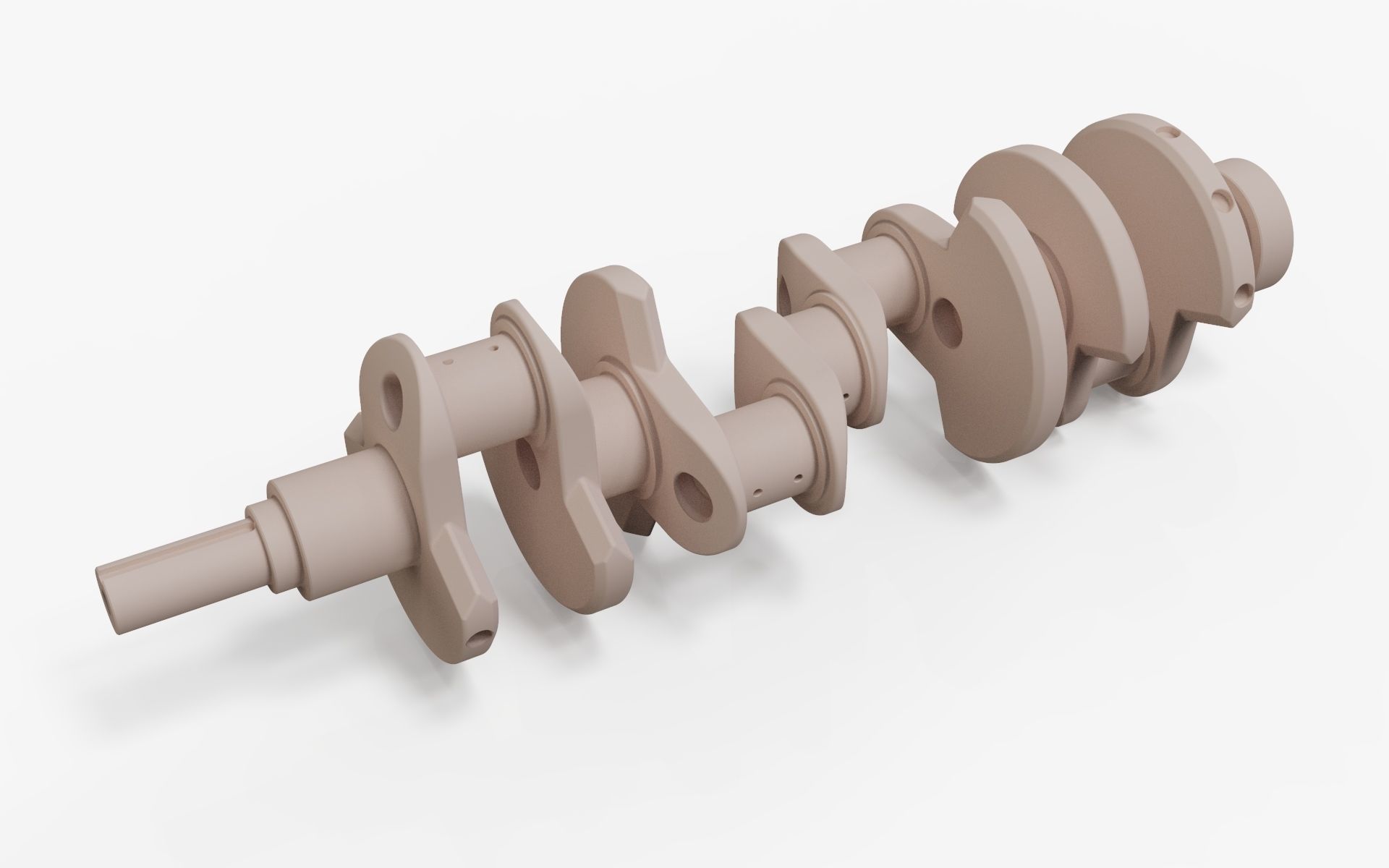 Crankshaft 3D model_37