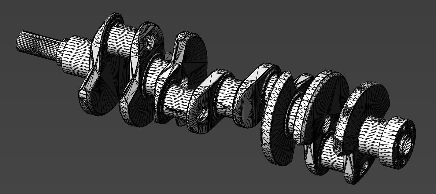 Crankshaft 3D model_40