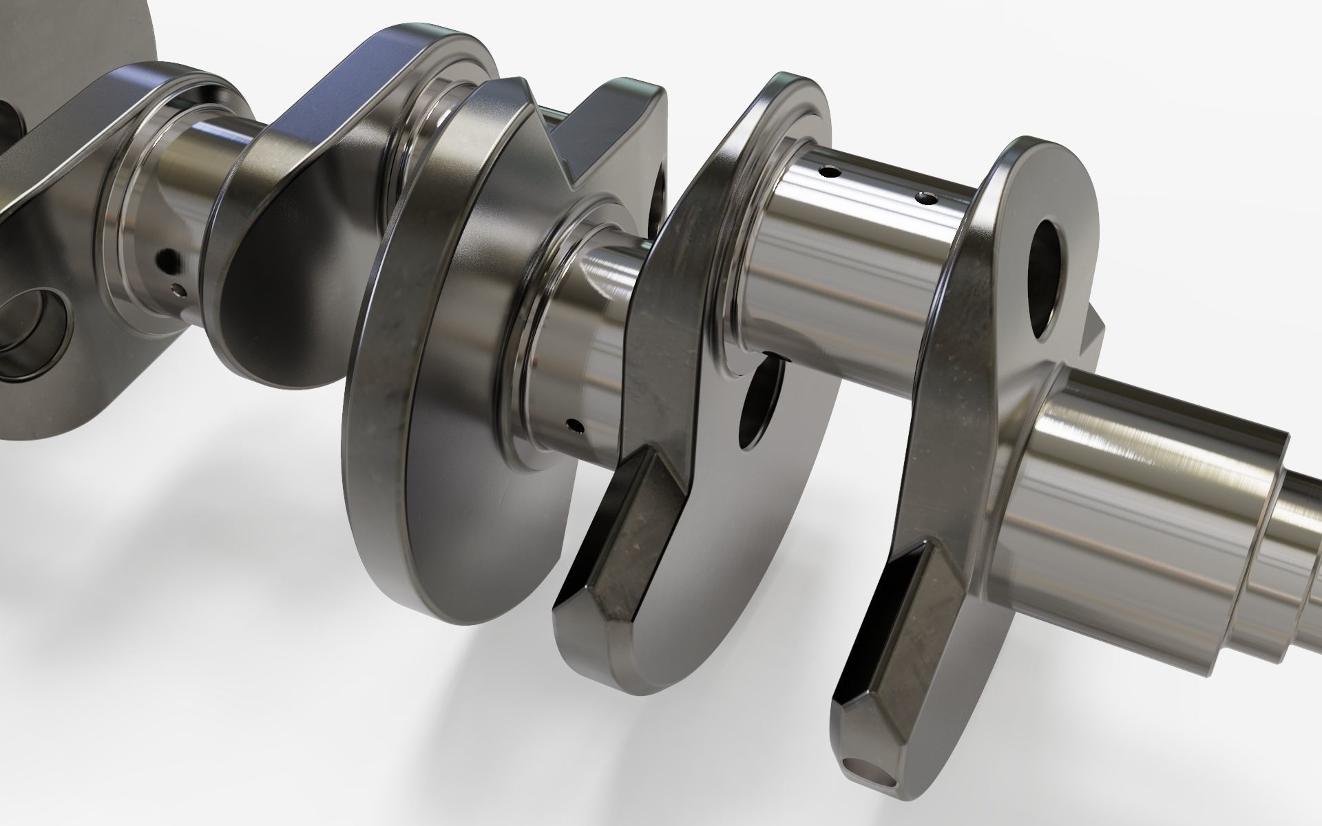 Crankshaft 3D model_7