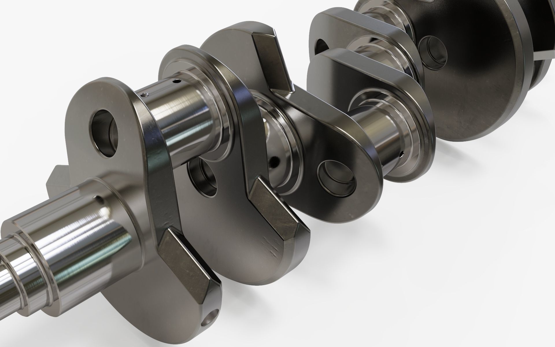 Crankshaft 3D model_5