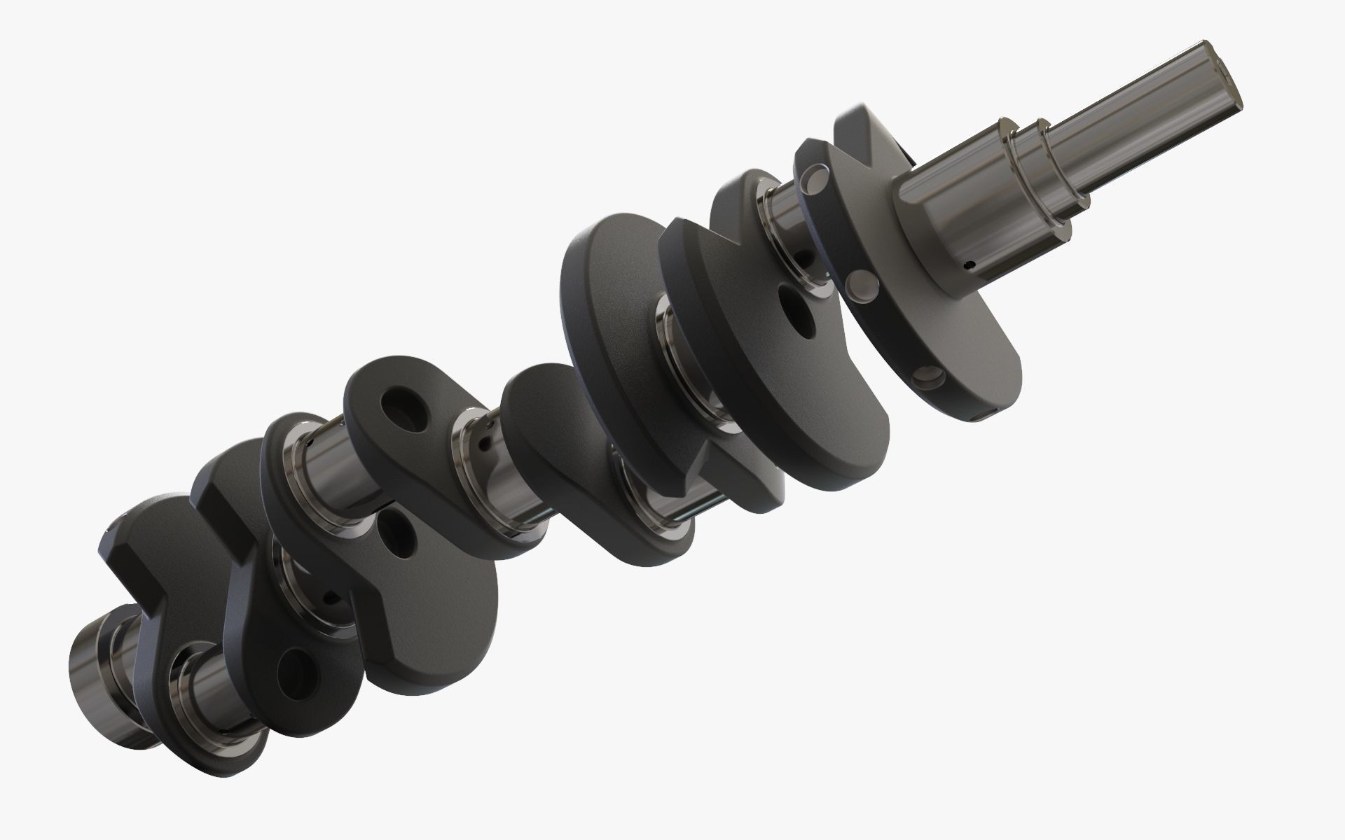 Crankshaft 3D model_35