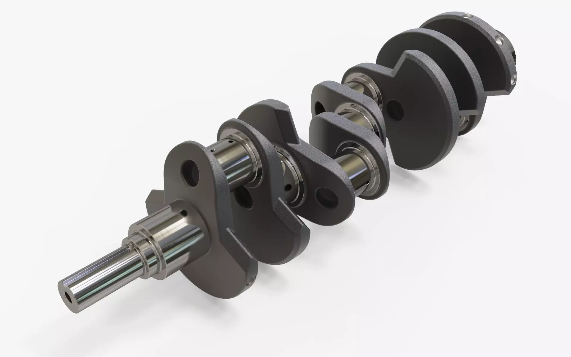 Crankshaft 3D model_0