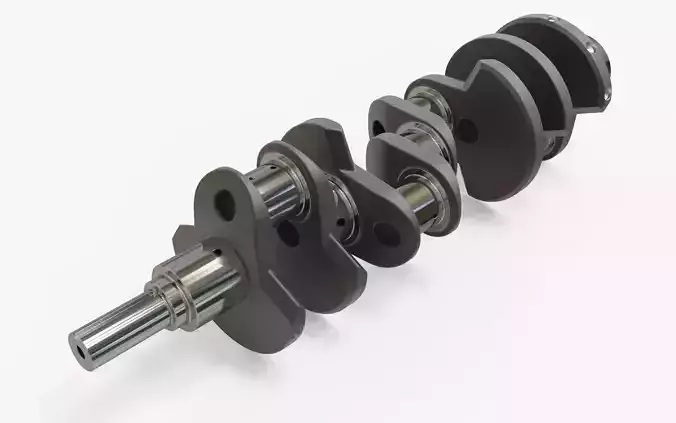 Crankshaft 3D model