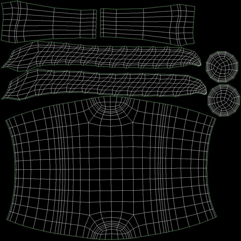 Wooden Handle Corkscrew Low-poly 3D model_18