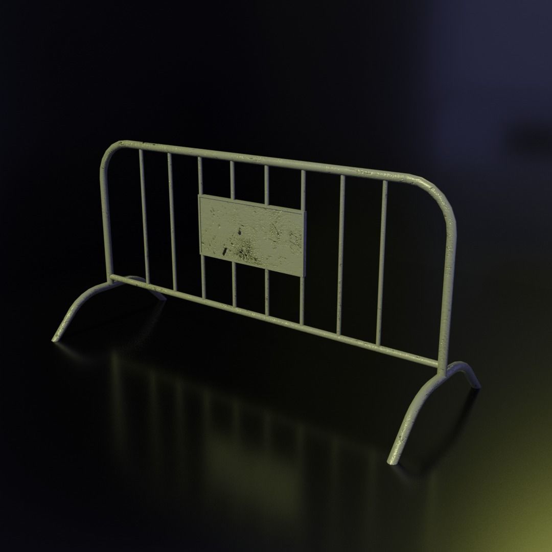 Hong Kong Street Props Pack FBX format 3D model_13