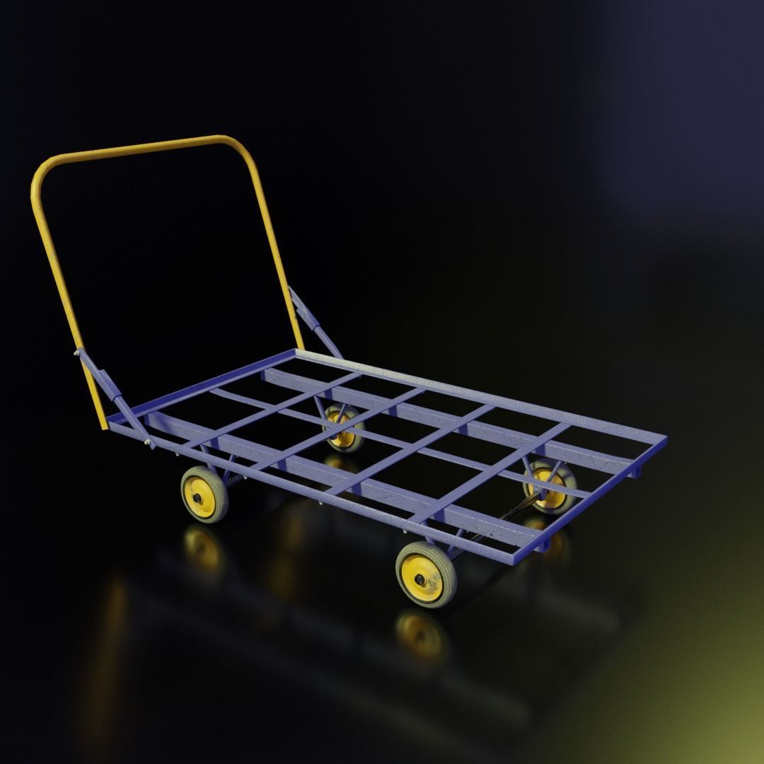 Hong Kong Street Props Pack FBX format 3D model_12