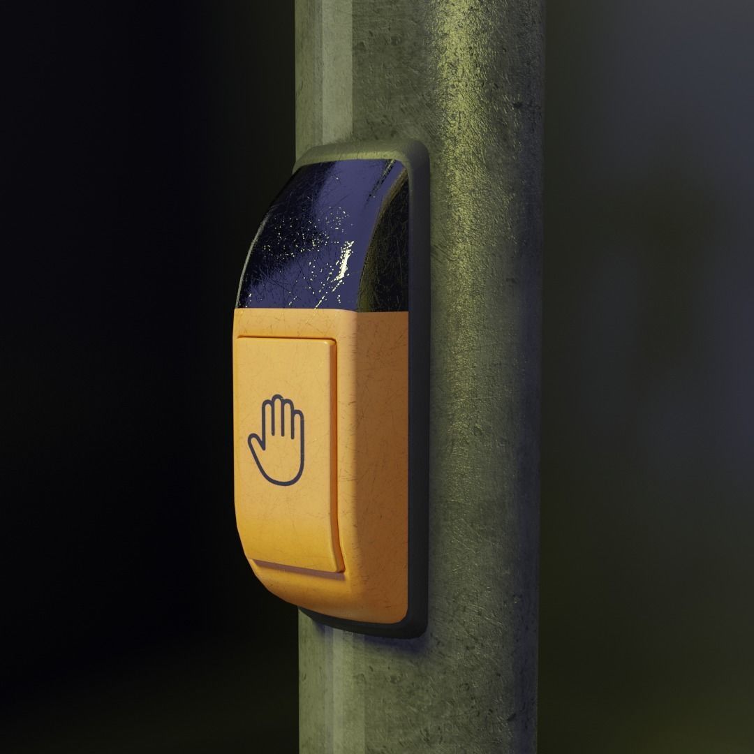 Hong Kong Street Props Pack FBX format 3D model_17