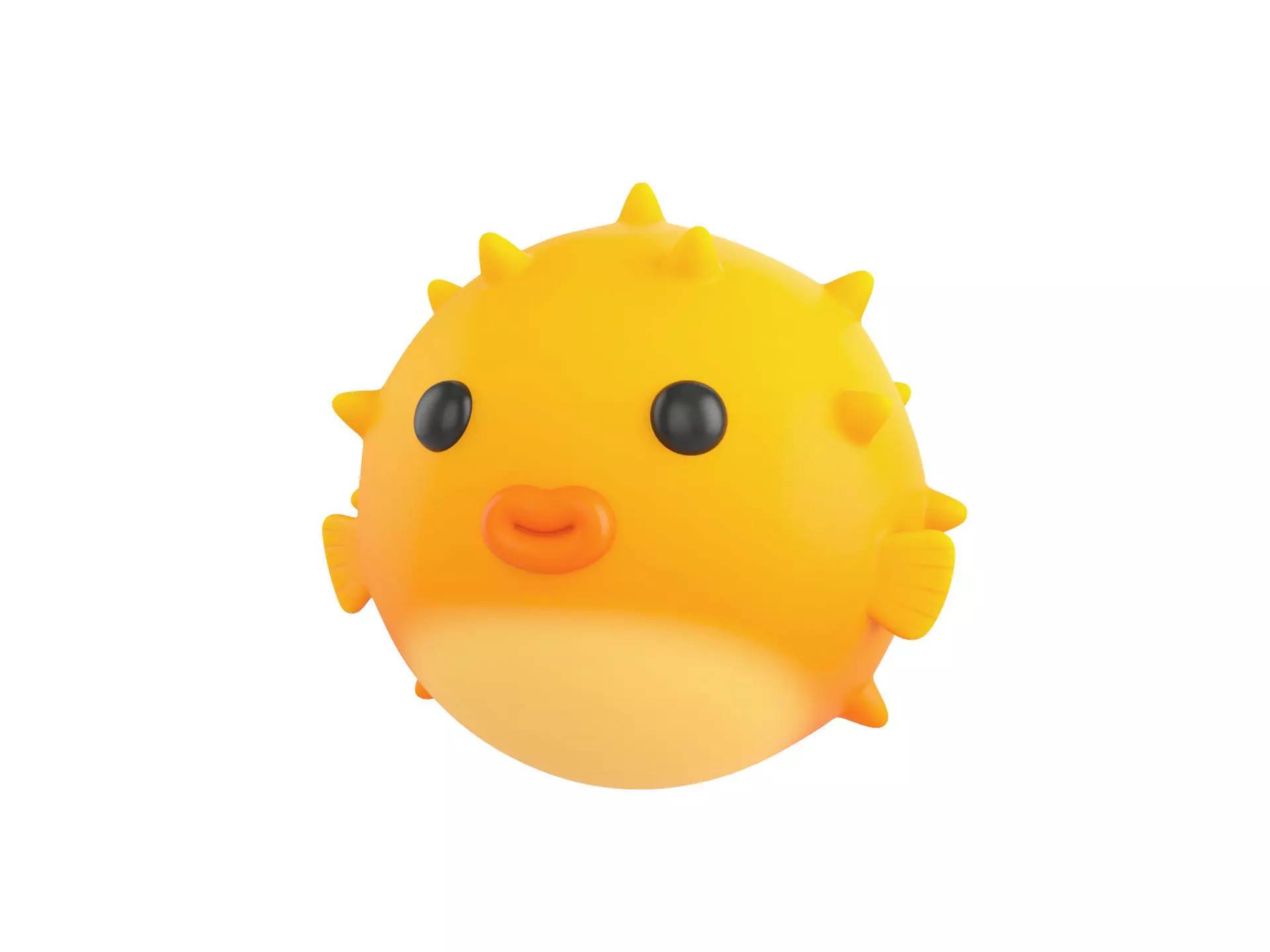 Puffer Fish 3D model