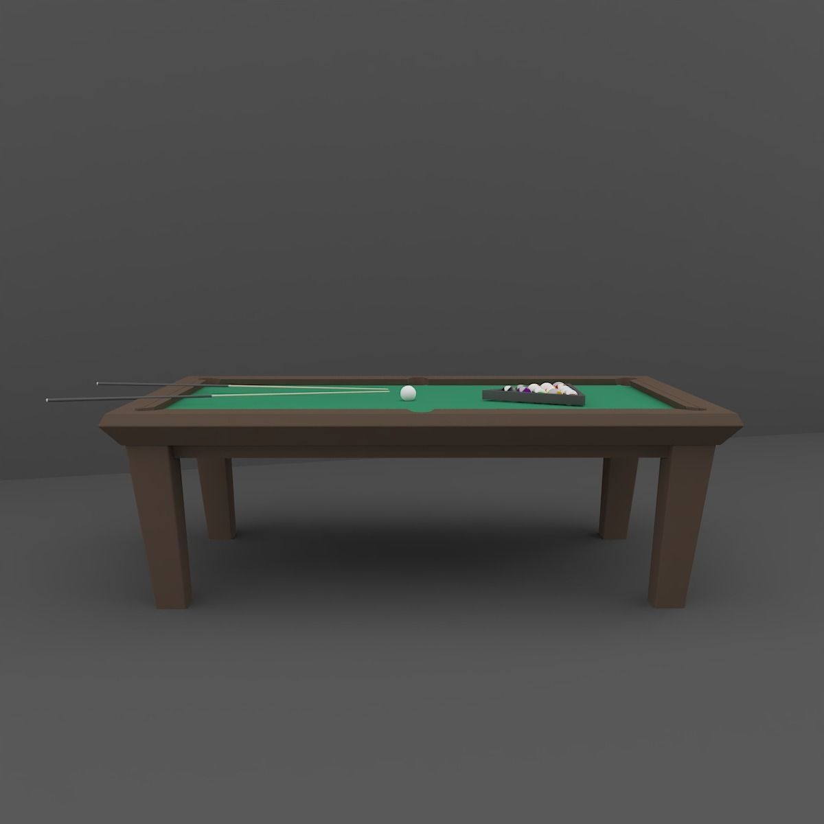 Billard Table 3D model_8