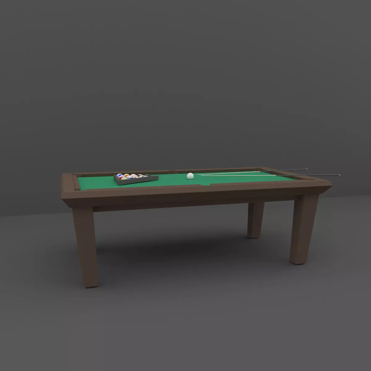 Billard Table 3D model_0