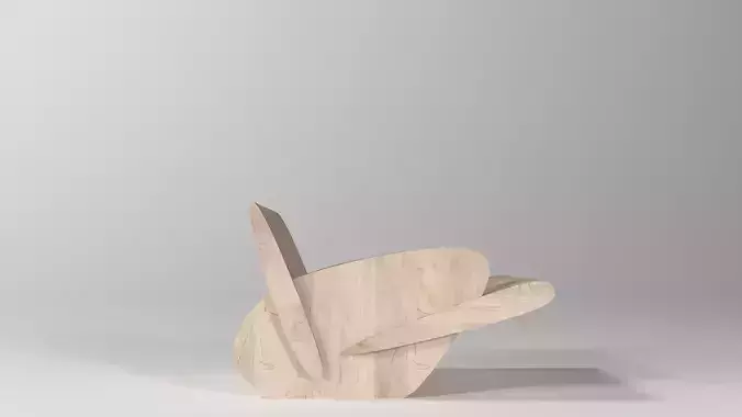 Wood Child Chair 